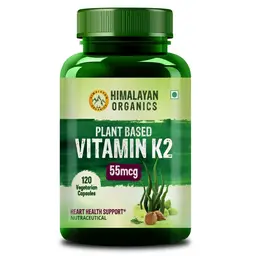 Himalayan Organics PlantBased Vitamin K2 Supplement for Stronger Bone and Heart Health icon