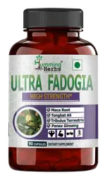Humming Herbs Ultra Fadogia Agrestis Capsules | Tongkat Ali, Maca Root Extract | Increase Energy Level, Balance The Immune System And Support Sleep Well icon