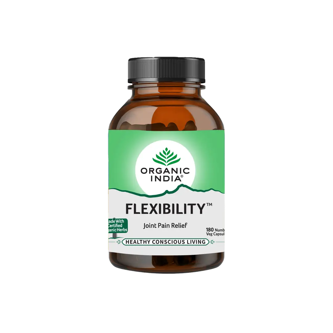 Organic India - Flexibility Capsules - Pack of 1 (180 Capsules)