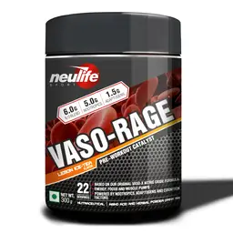 Neulife Vaso Rage Extreme Pre Workout Catalystwith Vasodilators and Adaptogens for Strength and Endurance icon