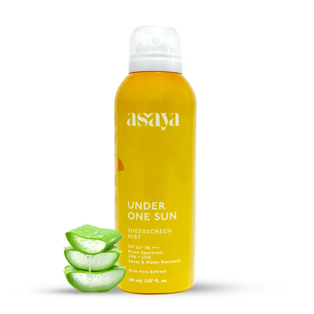 Asaya Under One Sunscreen with SPF 65 PA+++ for Dry And Oily Skin - 150 ml
