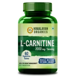 Himalayan Organics L Carnitine for Muscle Recovery, Boost Energy, Endurance, And Fat Burn icon