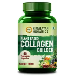 Himalayan Organics - Plant Based Collagen Builder for Hair and Skin with Biotin and Vitamin C - 90 Capsules icon