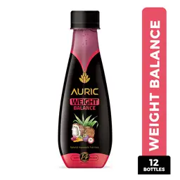 Auric Weight Balance Juice For Men & Women - Goodness of Super Ayurvedic Herbs - Garcinia Cambogia, Turmeric, Beetroot, Cumin (Jeera) icon