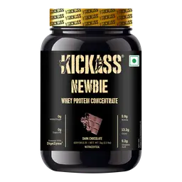 Kickass - Newbie Whey Protein Concentrate - with Alpha Amylase, Protease - for Development Of Lean Muscle Mass icon