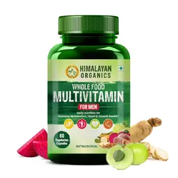 Himalayan Organics Whole Food Multivitamin for Men with Natural Vitamins, Minerals, Extracts icon