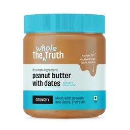 The Whole Truth - Peanut Butter with Dates - Crunchy | All Natural | Gluten Free | Vegan icon