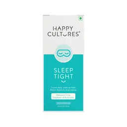 Happy Cultures Sleep Tight with Probiotic & Melatonin for Deeper Sleep & Wake up Refreshed