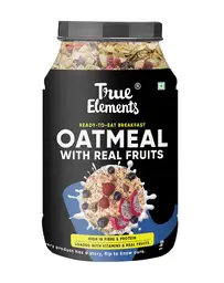 True Elements - Whole Oatmeal | Delightful version of the bland oats, upgraded with the addition of freeze-dried fruits and 100% natural whole-grain ingredients icon