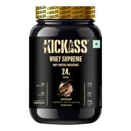 Kickass - Whey Supreme - with - Protease, Lactase, Cellulase, Lipase - for Muscle Growth and Lean Mass icon