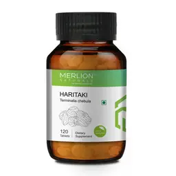 Merlion Natural's - Haritaki Tablets 500mg (120 Tablets) icon