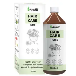 Ambic Ayurveda - Hair Care Juice - For Hair Fall Control & Hair Growth - Promotes Healthy & Shiny Hair icon