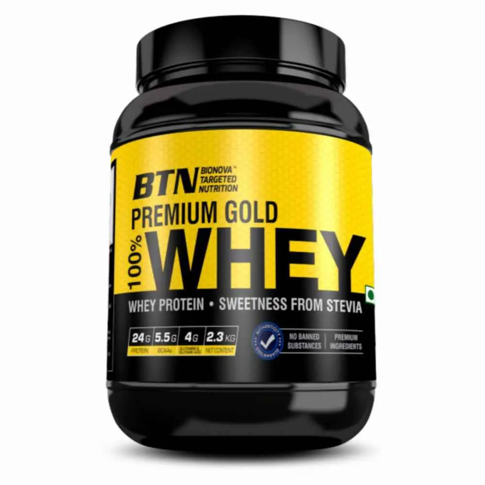 BTN - Targeted Nutrition Whey Protein Powder With BCAA | Blend Of Isolate - 2300gm