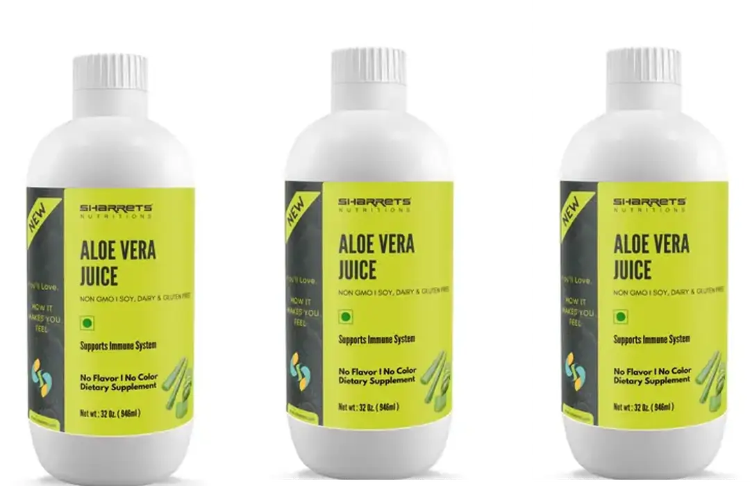 Sharrets Aloe Vera Juice - Pack of 3 (2838 ml)