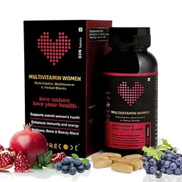 Nature Code Multivitamin Women Multivitamins, Multiminerals & Herbal Blends for Women Health- 60 Veg. Tablets. icon