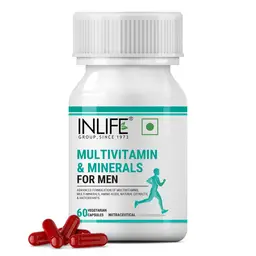 INLIFE - Multivitamins & Minerals Amino Acids Antioxidants with Ginseng Extract for Men Daily Formula Vitamins Supplement - 60 Capsules icon
