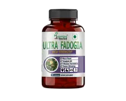 Humming Herbs Ultra Fadogia Agrestis Capsules | Tongkat Ali, Maca Root Extract | Increase Energy Level, Balance The Immune System And Support Sleep Well icon