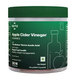 Setu Apple Cider Vinegar Gummies - Help Boost Immunity, Support Detox & Digestive Health - Extra Strength icon