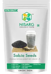 Nisarg Organic Sabja Seeds |Help boost your body’s functioning icon