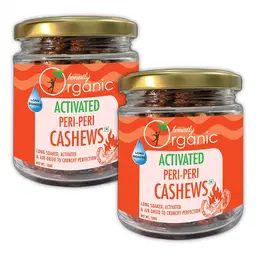Honestly Organic Activated Peri Peri Cashews with Oregano, Bhut Jolokia, Stevia for Better Immune System icon