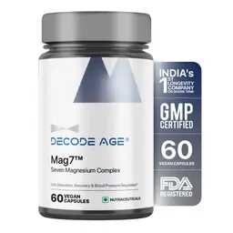 Decode Age Mag7 with Magnesium 99% Pure for Strong Bones, Muscle Recovery and Better Mood and Sleep