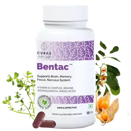 Curae Health - Bentac - Supports brain, memory functions and nervous system icon