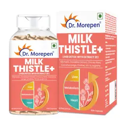 Dr. Morepen Milk Thistle+ for Liver Detox, Protection and Enhancement  icon