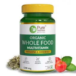 Pure Nutrition -  Organic Whole Food Multivitamin- 60  Veg Tablets icon
