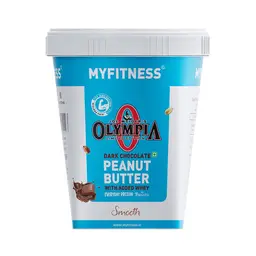 MyFitness - High Protein Dark Chocolate Peanut Butter - with 26g Protein, Nut Butter Spread - for Maintain Good Cholesterol, Blood Sugar, and Blood Pressure icon