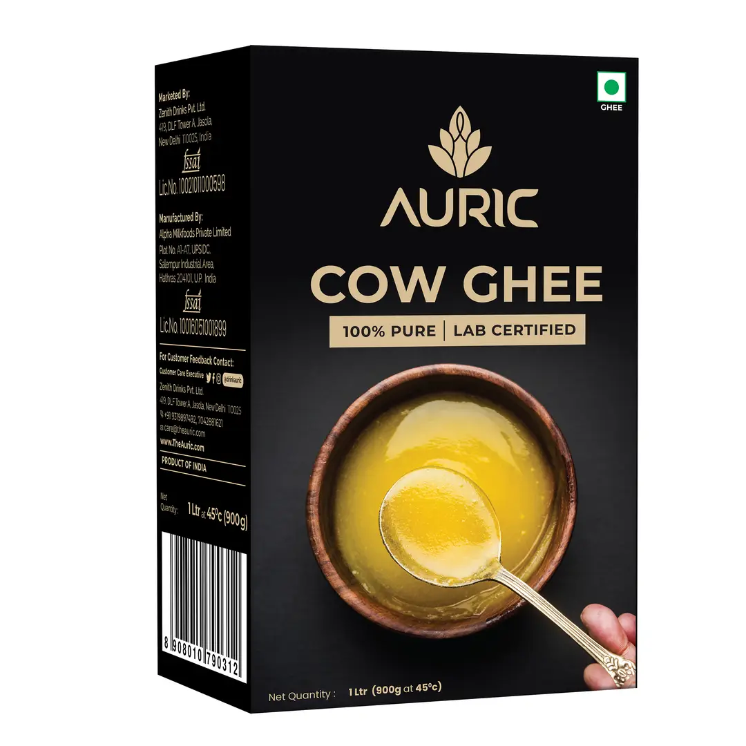 Auric Cow Ghee for Heart Health - 1000 ml