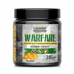 Bigflex Warfare with Creatine HCL and Monohydrate Complex for Endurance and Muscle Recovery