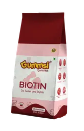 Gummsi Biotin Hair with Biotin, Vitamin A, C, E, Zinc and DHT Blocker for Healthy and Strong Hair icon