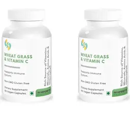 Sharrets Wheatgrass with Vitamin C for Immunity, Skin & Digestion icon
