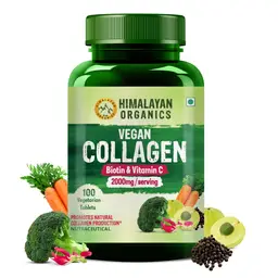 Himalayan Organics Vegan Collagen 2000Mg with Biotin And Vitamin C for Glowing Skin, Healthy Hair And Nail icon