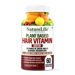 Nature Life Nutrition - Plant Based Hair Vitamin with Biotin icon