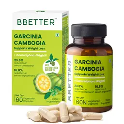 BBETTER Garcinia Cambogia - With Green Coffee Green Tea Guggulu Extract & Inulin - Keto supplement icon