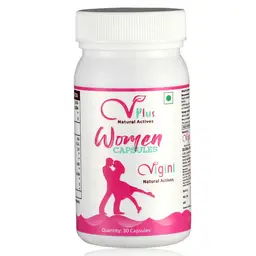 Vigini -  Natural Actives Women Capsules - with Shatavari, Fenugreek, Ginko Biloba Ginseng -for Sexual Performance and Pleasure  icon