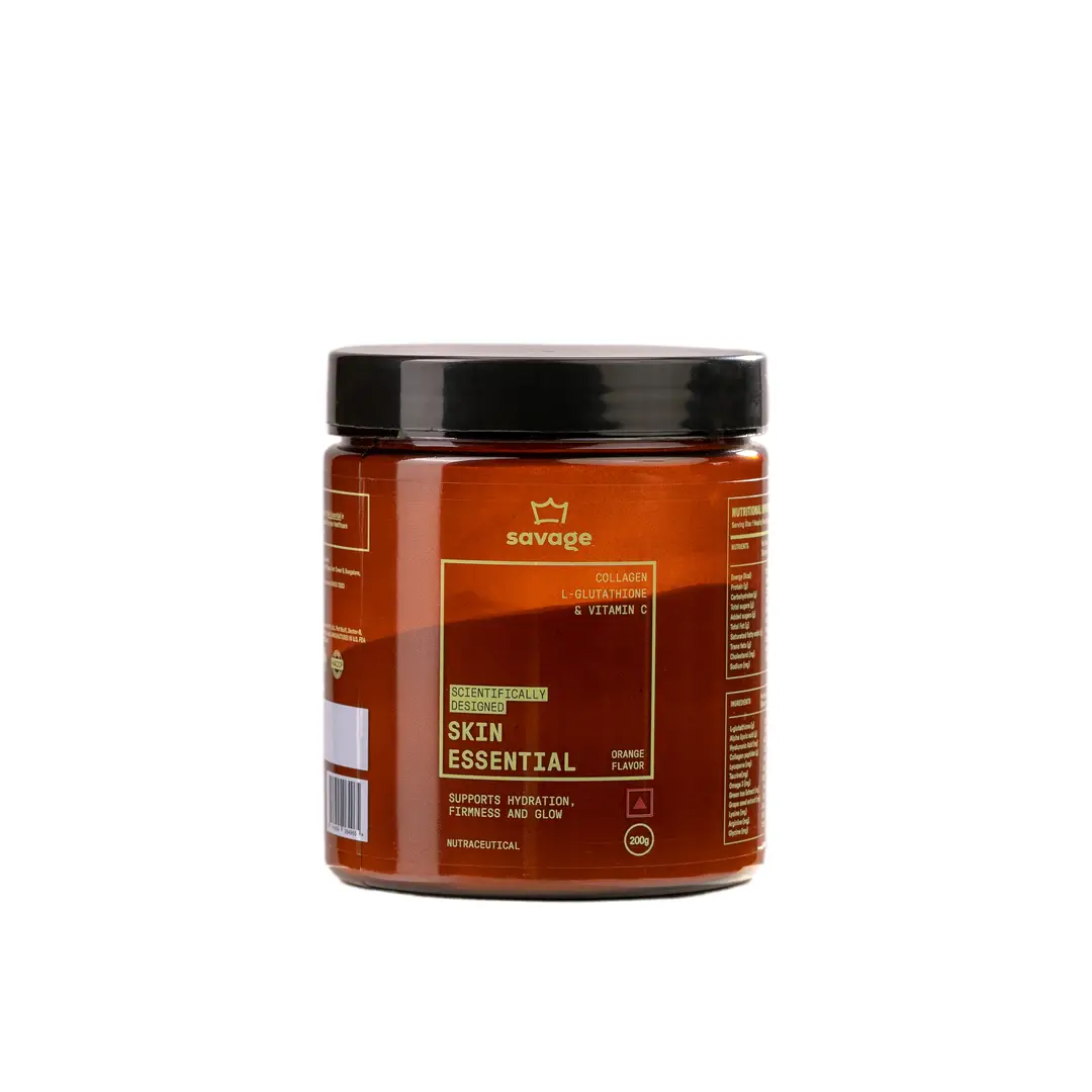Savage - Skin Essential - With Collagen peptides and Green tea extract - For Firm and Hydrated Skin - 250gm