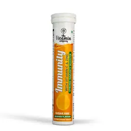 The Vitamin company - Immunity With Vitamin C & Zinc - Strong Immunity Booster - Orange Flavour icon