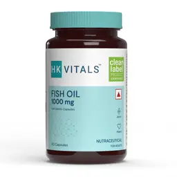 HealthKart -  HK Vitals Fish Oil Capsules For Men And Women (1000 mg Omega 3 with 180 mg EPA & 120 mg DHA), for Brain, Heart, Eyes, and Joints Health icon