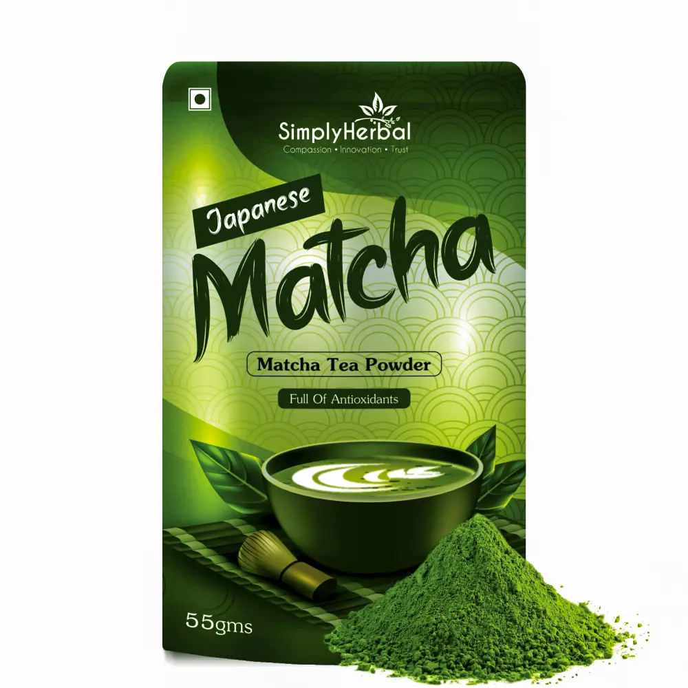 Simply Herbal Japanese Matcha Green Tea Powder