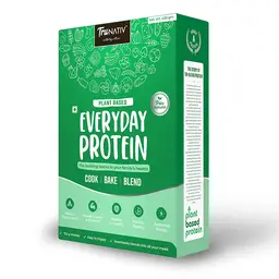 TruNativ Everyday Plant Protein| 13.5g Protein| Soy, Pea & Brown Rice Protein| Keto Friendly| For Men & Women| Cookable Protein| Cook, Bake, Blend| Add to your Daily Meals| All Natural icon