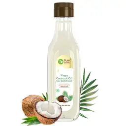 Pure Nutrition -   Raw Cold Pressed Virgin Coconut Oil | 100% Edible - 500 ml  (pet bottle) icon
