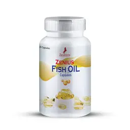 Zenius Fish Oil Capsules with Omega 3,6 and 9 for Heart Health