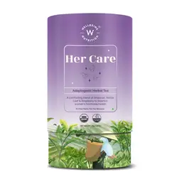Wellbeing Nutrition Her Care Tea with Nettle Leaf, Shatavari and Chasteberry for for PCOD/PCOS and Regularize Menstrual Cycle icon