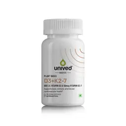 Unived -  Basics D3+K2-7 - With Chain Triglycerides, Menaquingold - For Immunity, Heart, Muscle And Bone Health icon