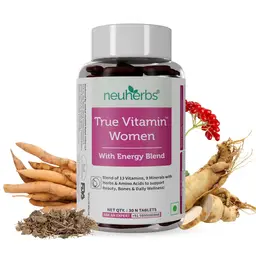 Neuherbs -  True Vitamin Women - with Minerals, black cohosh - for Supple Skin and Healthy Hair icon