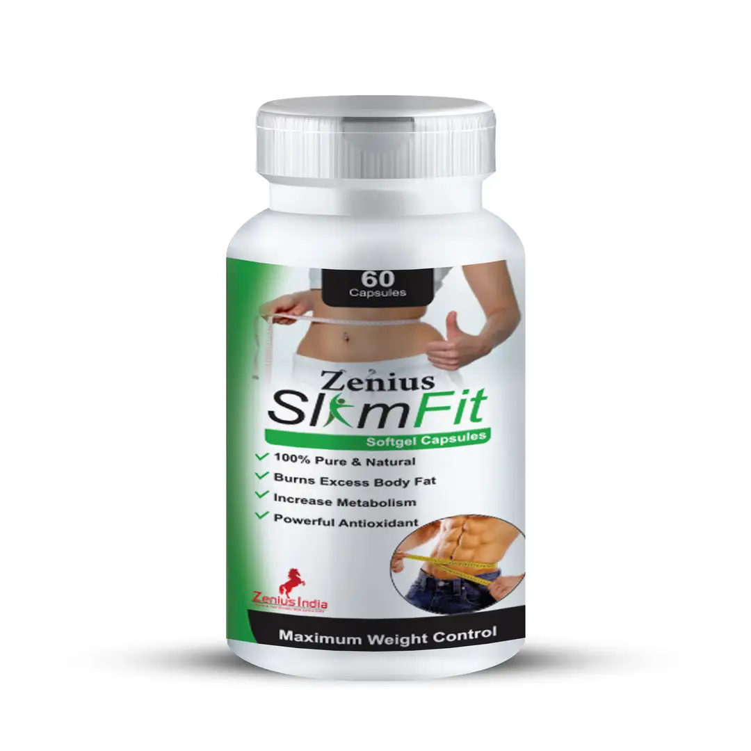 Zenius Slim Fit with Green Coffee Bean, Garcinia Cambogia Extract for Weight Loss - Pack of 1 (60 Capsules)