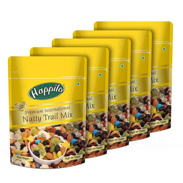 Happilo Premium International Trail Mix - Pack of 5 (1000 gm)