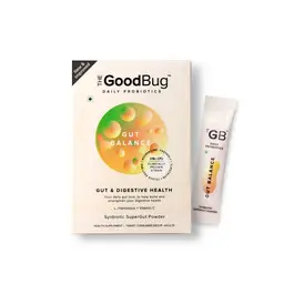 The Good Bug Gut Balance SuperGut Powder with 3 Billion CFU of Clinically Proven Strain Pre + Probiotic + Nutrients for Balancing Gut and Improves Digestive Health